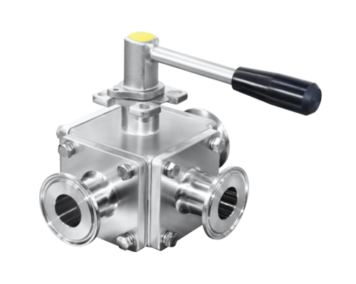 三通無滯留球閥